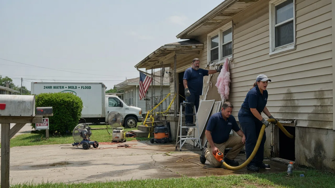 Water Damage Repair in Chalk Hill, PA near me